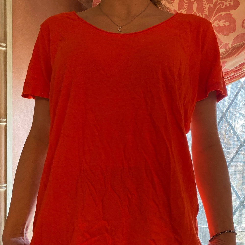 J.Crew orange top